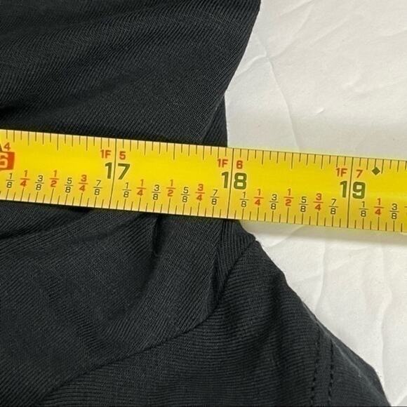 Soft Surroundings Black V-Neck GorpCore Athletic Dress NWOT Size SP - Picture 9 of 10